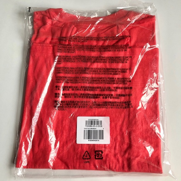 NEW GAP Malibu Beach Graphic T Shirt Short Sleeve Red Medium Teens Juniors Kids - Picture 4 of 13